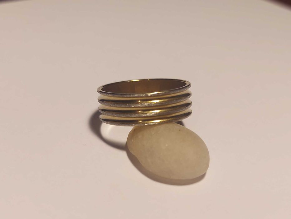 Anel Aço Inoxidável Size 19 - Resistente, Brilhante e Antialérgico