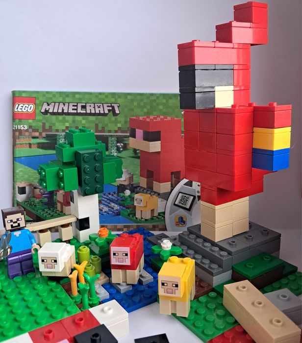 LEGO® 21153 Minecraft - Hodowla owiec kompletny z instrukcją