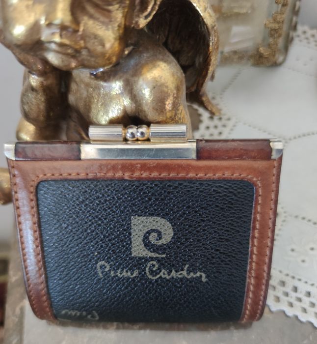 Carteira porta moedas e notas Perre Cardin