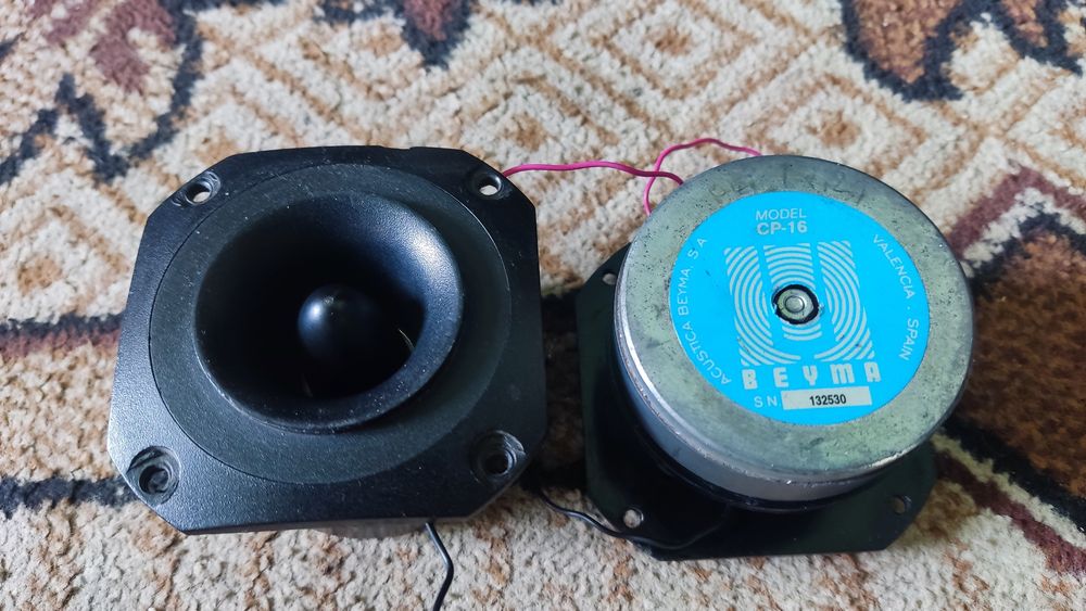 Твітери beyma cp16