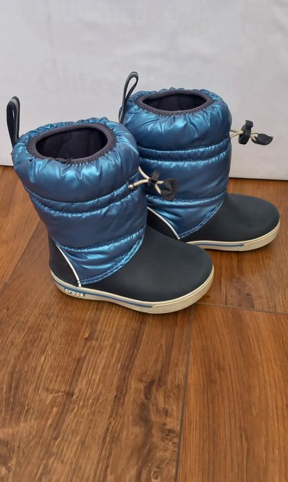 Crocs 24 р. Зимові дитячі чобітки