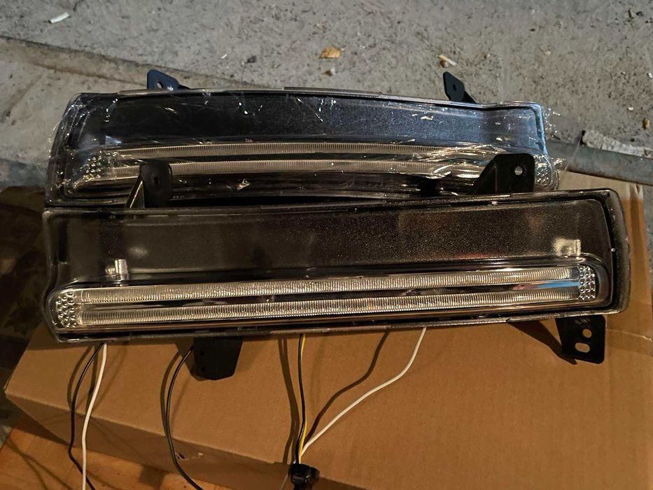 LED DRL Jeep Compass 2017+ ДХО ЛЕД ДРЛ Компас Osram