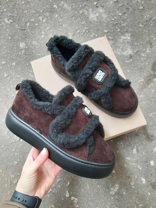 Зимові автоледі черевики натуральний замш новинка 2025!!!