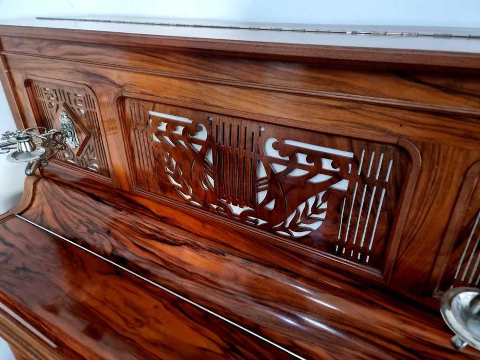 Pianino H.S. Riisnaes, Bergen 137cm politura KONCERTOWE UNIKATOWE