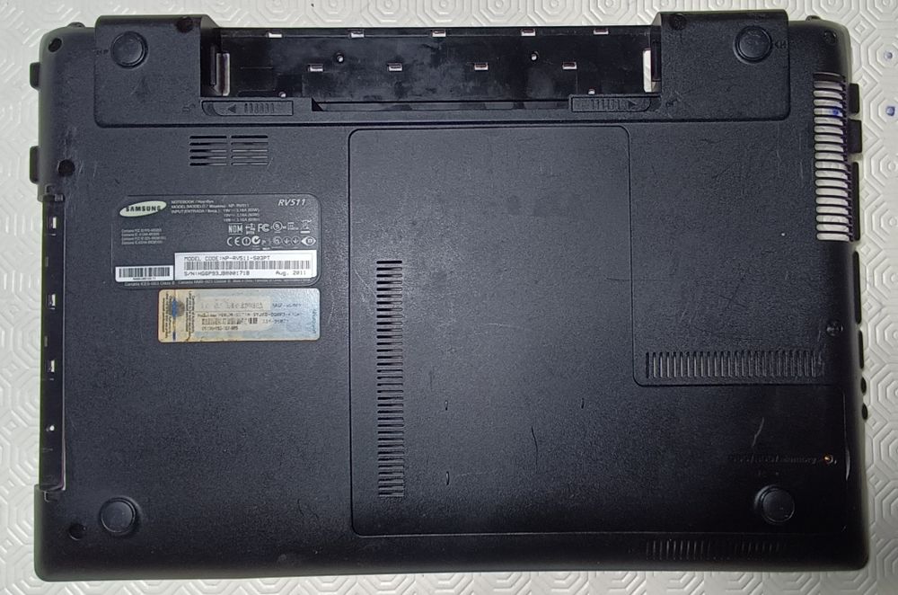 Portátil Samsung RV511 e RV520 - Componentes