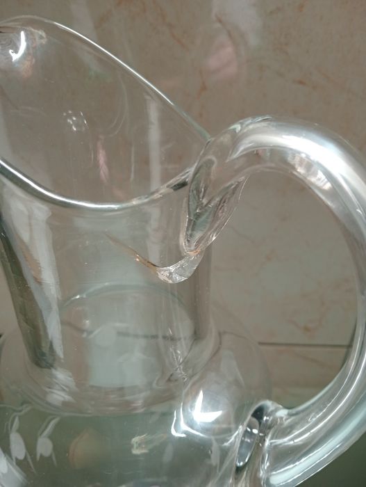 Canecas de vidro antigas