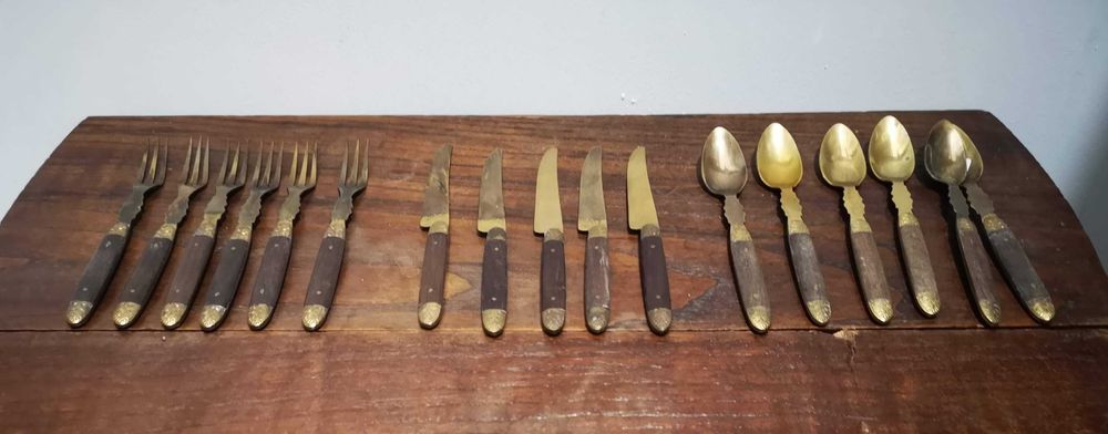 Talheres antigos em latão | século XVIII