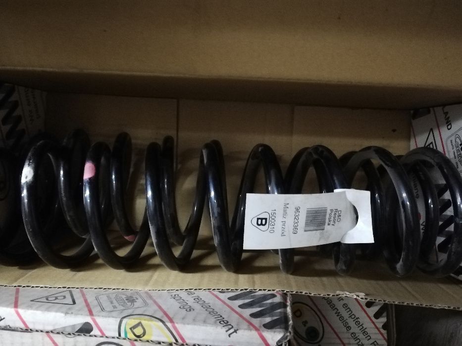 Sprężyny zawieszenia do samochodów