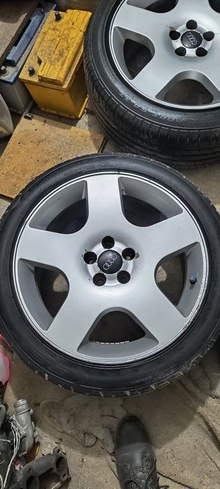 Felgi aluminiowe 5x100 8J R17 ET35 + opony 225/45R17