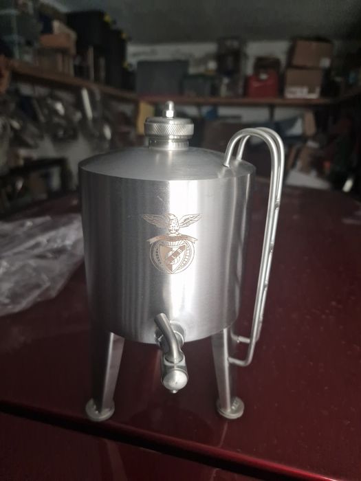 Cubas inox polidas artesanais qualidade duram vidas . Ler texto.