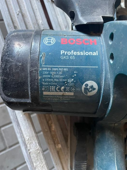 Części pilarka tarczowa Bosch GKS 65
