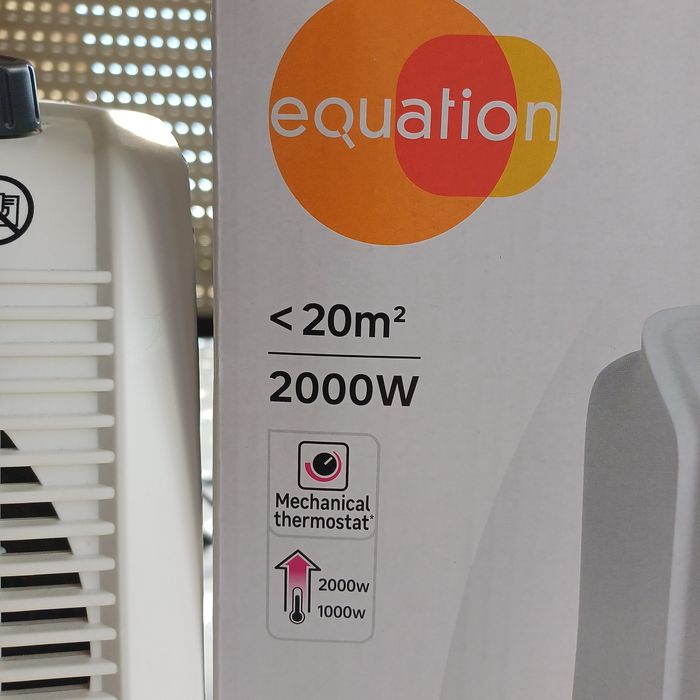 Termoventilador Aquecedor Equation 2000W