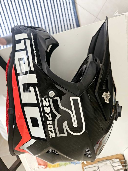 Capacete motocross hebo