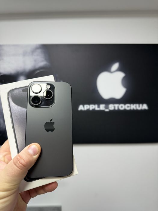 Продам Iphone 15 Pro 256 eSIM Black Titanium