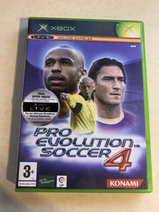 Pro evolution soccer pes 4 xbox classic