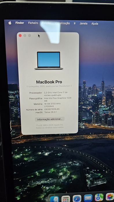 Macbook Pro 13 2020 i7