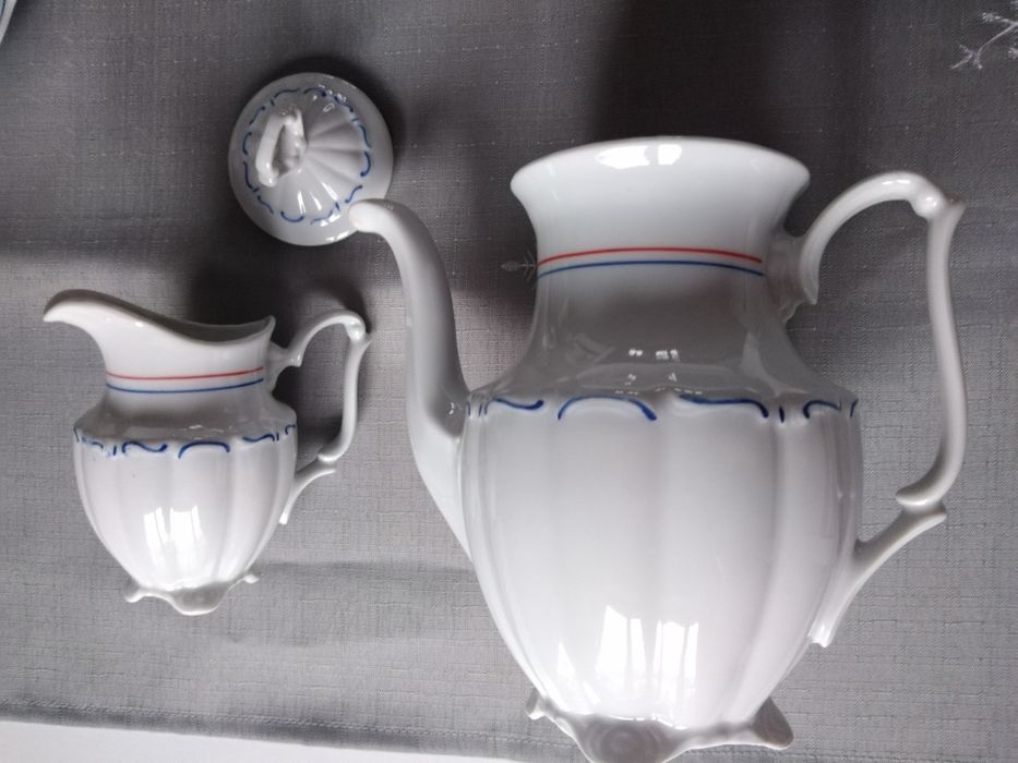 Porcelanowy zestaw Wałbrzych PRL