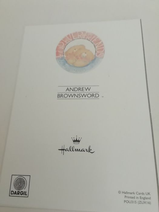 Postal de natal Hallmark