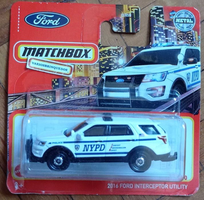 Miniaturas  Policia     Matchbox