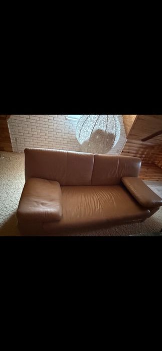 Шкіряний диван набір