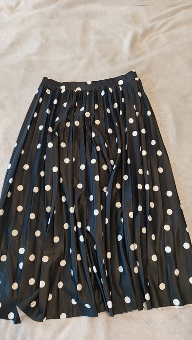 Spodnica plisowane Reserved L w grochy