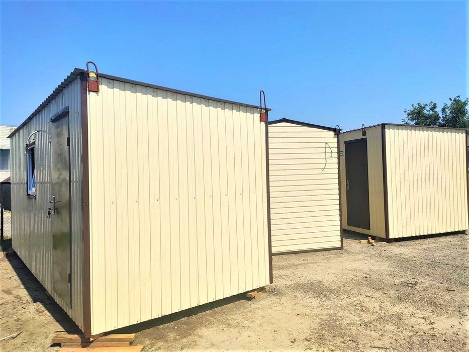 АРЕНДА БЫТОВКИ вагончика побутівки 2600 грн/міс 6х2,4м