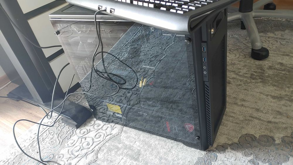 Zestaw komputerowy AMD Ryzen 5600 RTX 2060S komputer do gier / Monitor