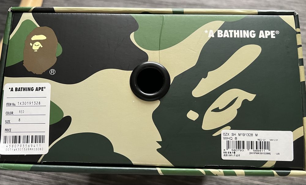 Bape Sta #6 M2 Red
