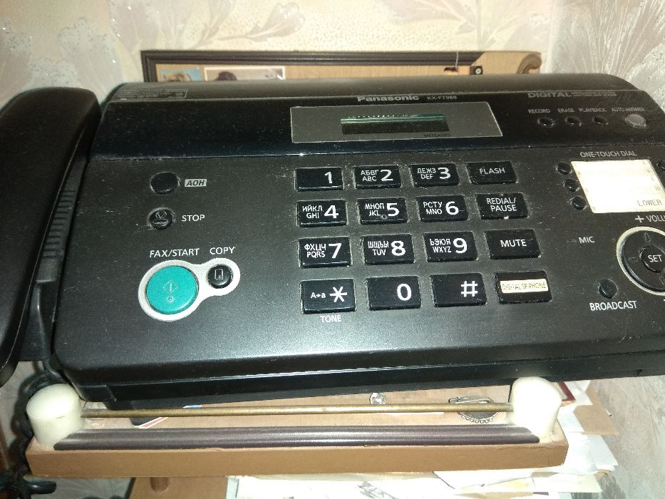 Факс Panasonic KX-FT988 практически новый