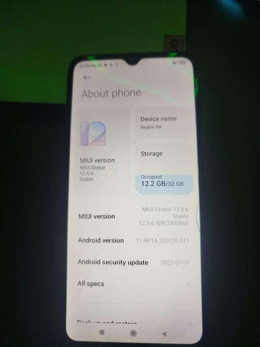 Redmi 9a синього кольору