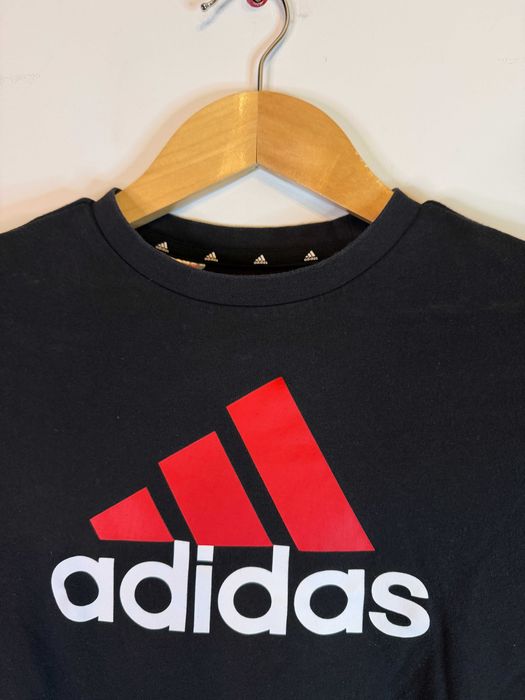 Koszulka dziecięca adidas czarna 11 lat