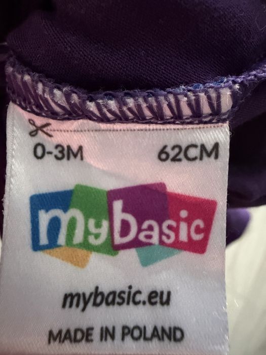 Fioletowe body MyBasic