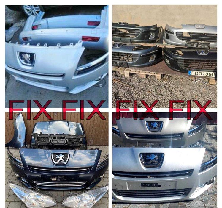 Капот бампер фара крило радіатор решітка Peugeot BOXER компл