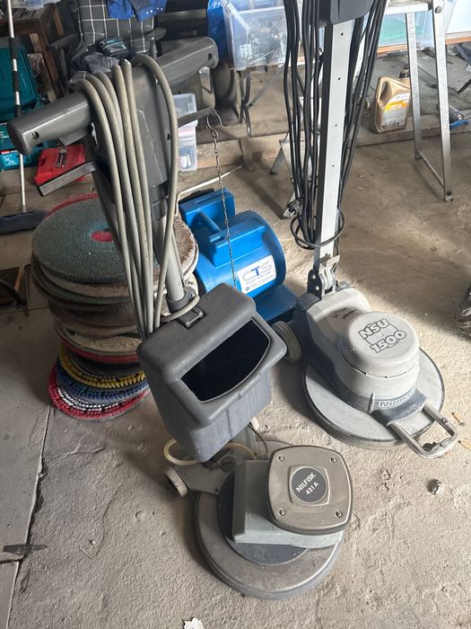 Szorowarka nilfisk 421a i polerka Numatic Neu 1500