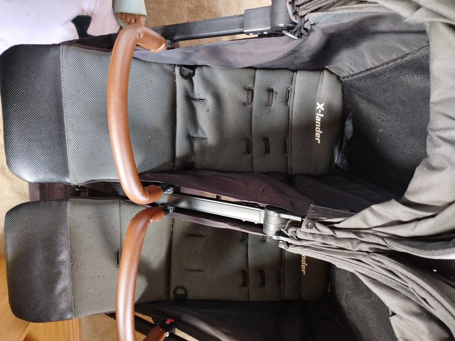 Wózek bliźniaczy spacerówka