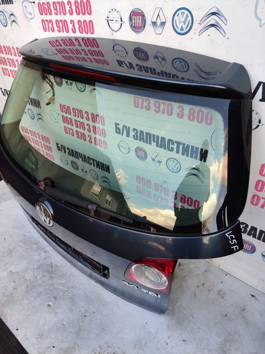 Задня кришка багажника ляда vw golf plus
