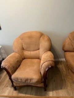 Narożnik z dwoma fotelami