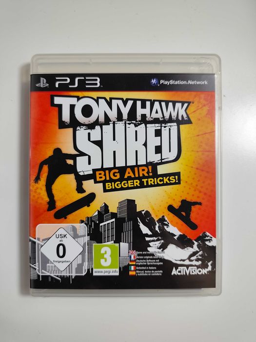 Tony Hawk Shred + Skateboard - Playstation 3 PS3