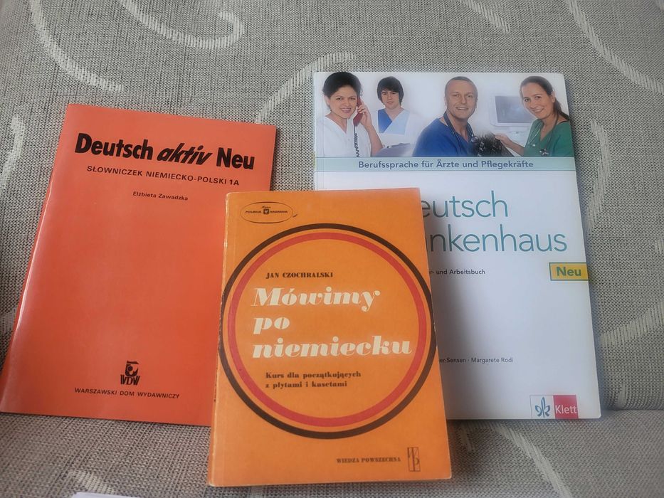Niemiecki dla pielęgniarek sprzedam