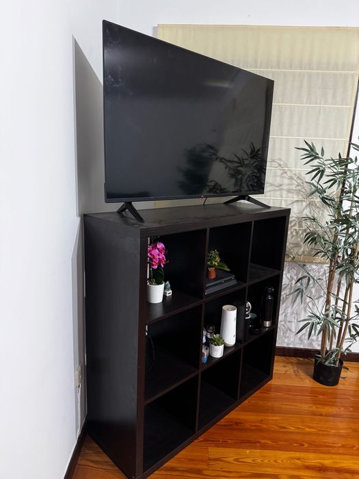 TV e mueble decorativo