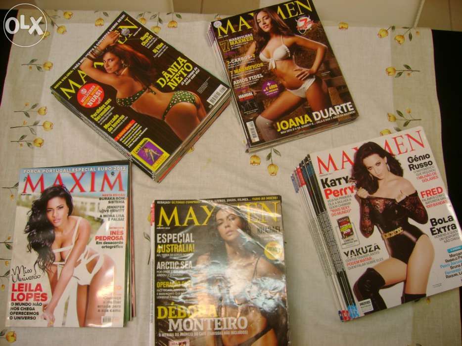 Vendo 41 revistas da Maxmen