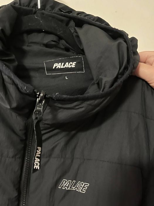 Куртка з капюшоном зимова Palace original ,розмір M-L black — zdjęcie 4