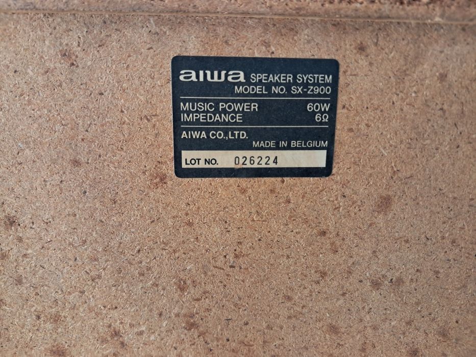 Kolumny głośnikowe Aiwa