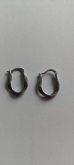 Srebrne kolczyki próba 925