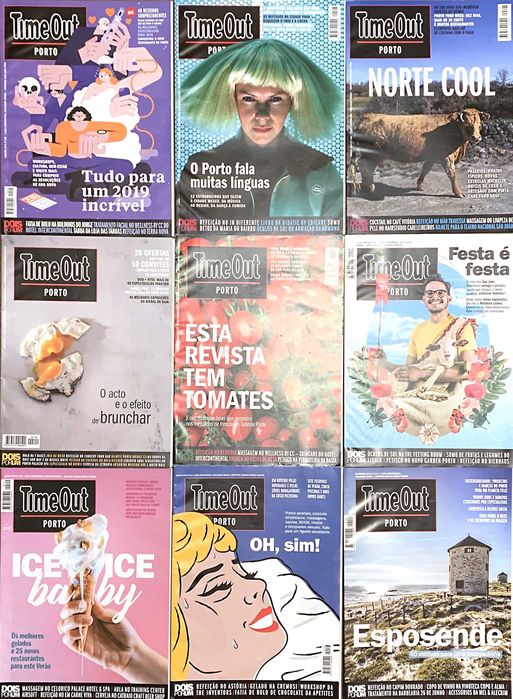 Revistas Time Out Porto (conjunto de 114 ou avulso)