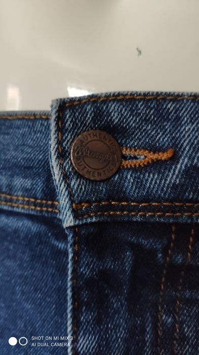 Wrangler Texas Straight Blast Blue męskie jeansy rozm 34/32 jak 35/32