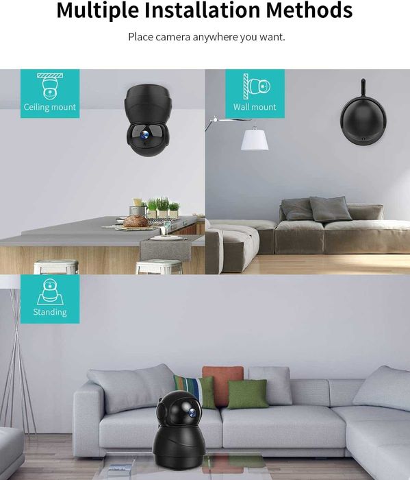 Câmara de vigilância WiFi