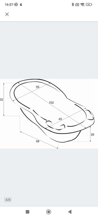 Wanienka ze stelażem