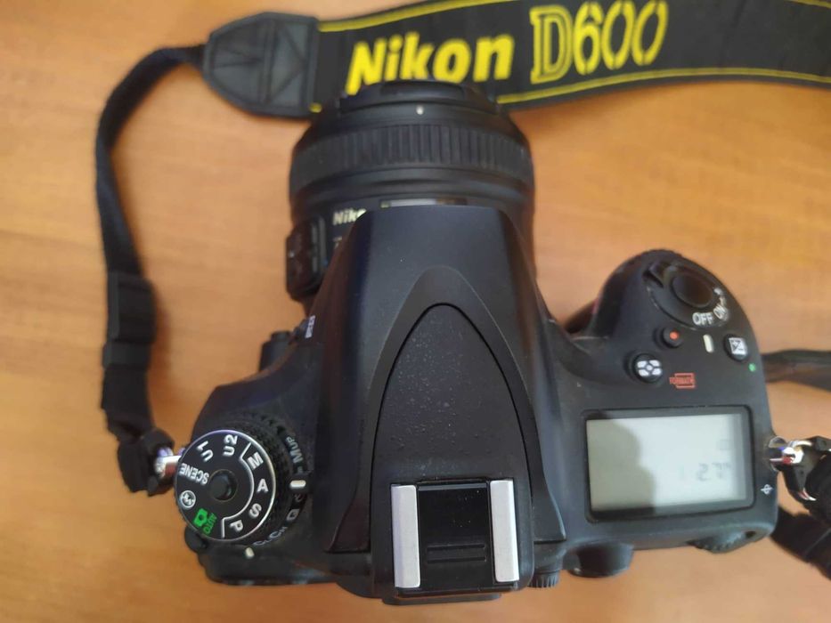 Máquina Fotográfica Nikon d600 + lente nikon 50mm 1.8g