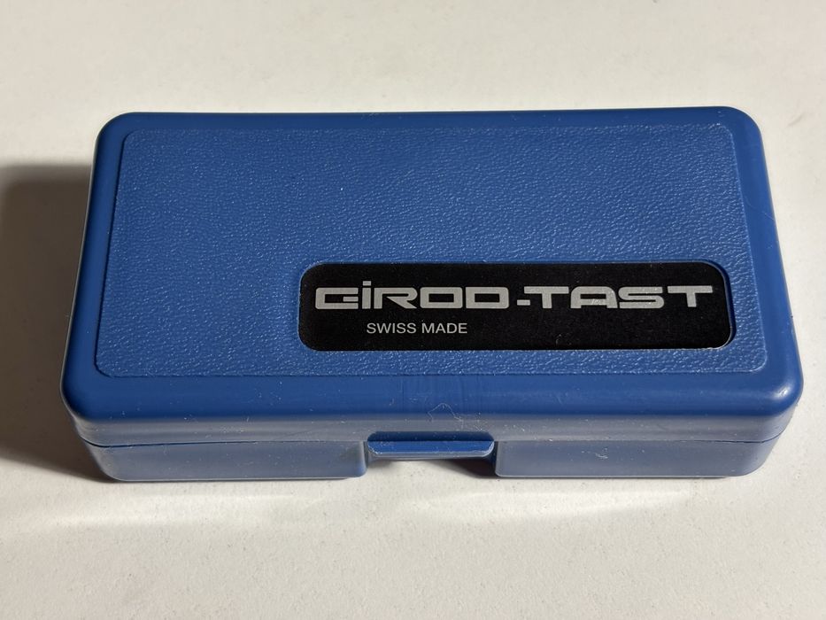 Szwajcarski czujnik diatest GIROD-TAST 0,002 mm | 6 Rubis | Swiss Made Box